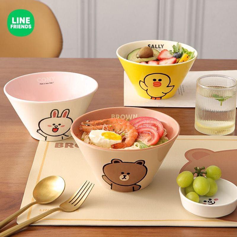 LINE FRIENDS 陶瓷加大拉麵碗