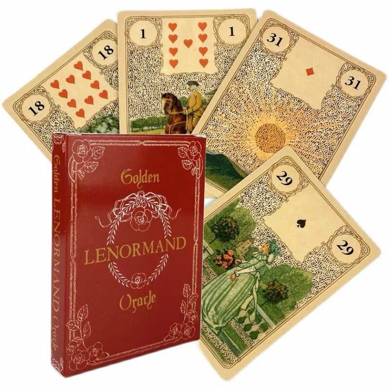 黃金利諾曼神諭卡 Golden Lenormand oracle