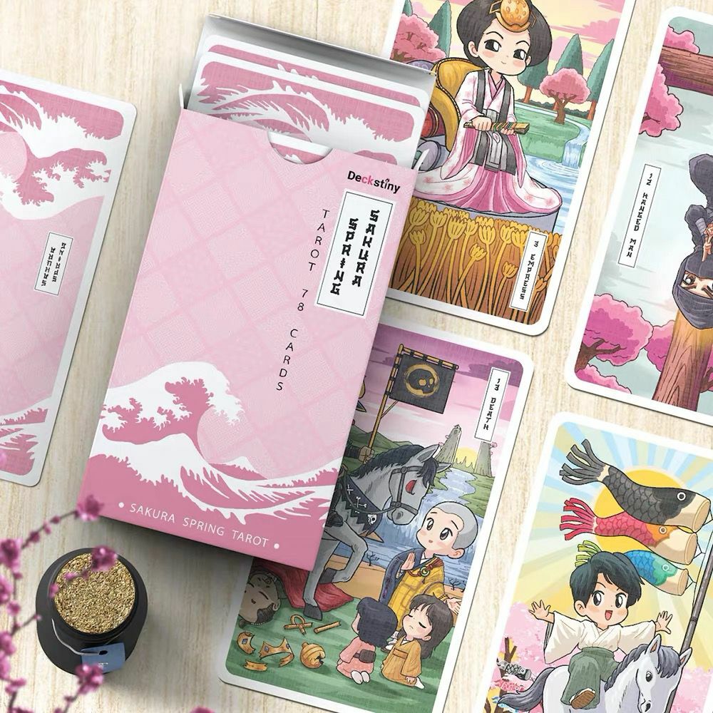 春之櫻塔羅牌 Sakura Spring Tarot